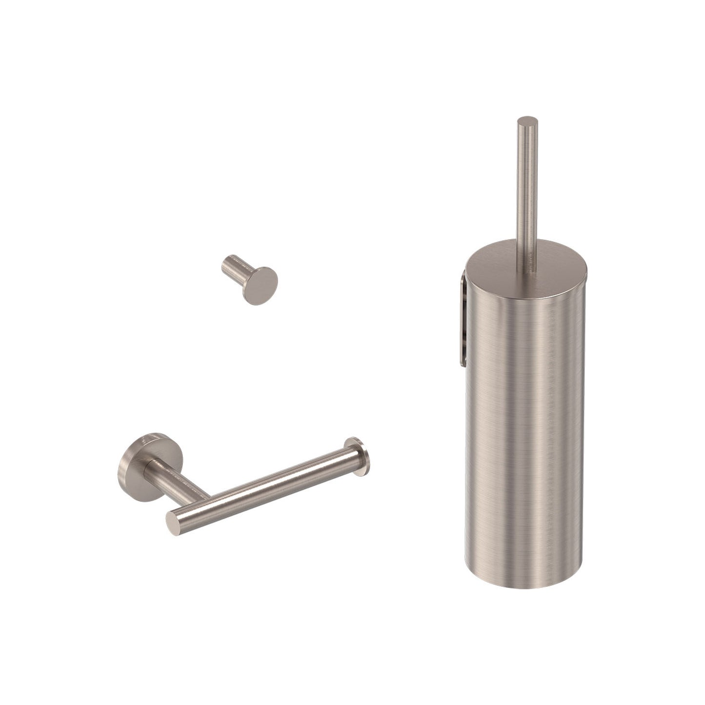 MAY Accessoireset — Toiletborstel, Rolhouder & Handdoekhaak